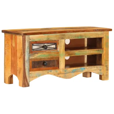The Living Store TV omarica 80x30x40 cm iz trdnega predelanega lesa - TV Stojalo