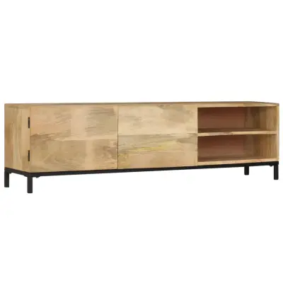 The Living Store TV omarica iz trdnega mangovega lesa 145x30x41 cm - TV Stojalo