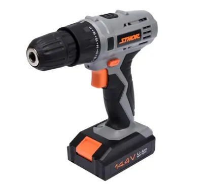 STHOR Drill - izvijač 14,4V 1 x 1,3ah li -ion 1 prestava, 700 vrt / min, 10 mm, 17nm 78982