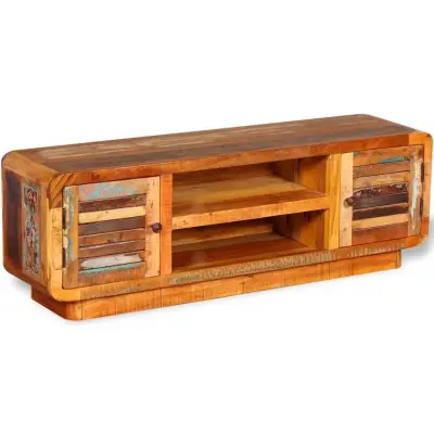 The Living Store TV omarica iz trdnega predelanega lesa 120x30x40 cm - TV Omarica