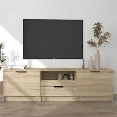 The Living Store TV omarica sonoma hrast 140x35x40 cm konstruiran les - TV Omarica