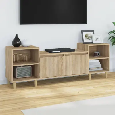 The Living Store TV omarica sonoma hrast 160x35x55 cm inženirski les - TV Omarica