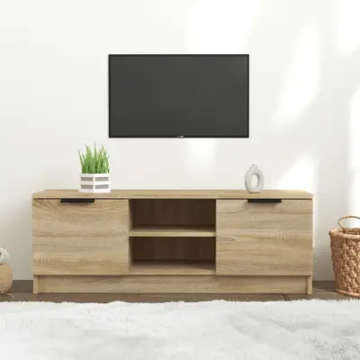 The Living Store TV omarica sonoma hrast 102x35x36,5 cm inženirski les - TV Omarica