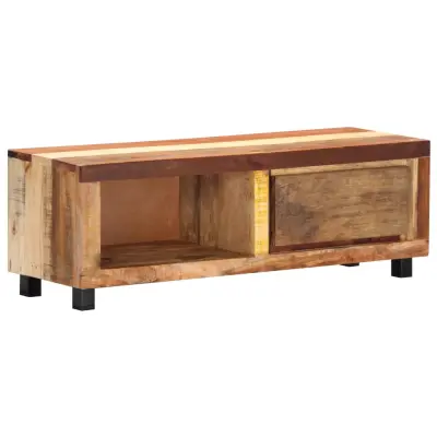 The Living Store TV omarica 100x30x33 cm iz trdnega predelanega lesa - TV Omarica