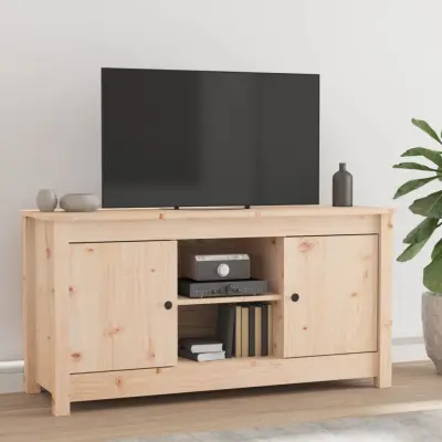 The Living Store TV omarica 103x36,5x52 cm trdna borovina - TV Omarica