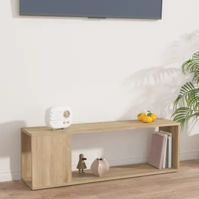 The Living Store TV omarica sonoma hrast 100x24x32 cm iverna plošča - TV Omarica