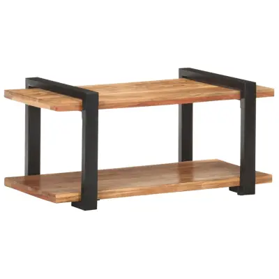 The Living Store TV omarica 90x40x40 cm trden akacijev les - TV Omarica