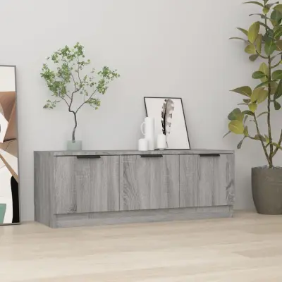 The Living Store TV omarica siva sonoma 102x35x36,5 cm inženirski les - TV Omarica