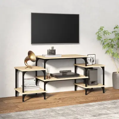 The Living Store TV omarica sonoma hrast 117x35x52 cm inženirski les - TV Omarica