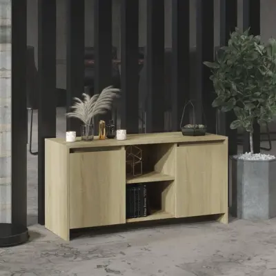 The Living Store TV omarica sonoma hrast 102x37,5x52,5 cm iverna plošča - TV Omarica