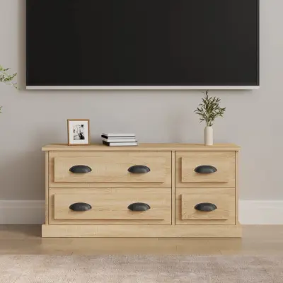The Living Store TV omarica sonoma hrast 100x35,5x45 cm inženirski les - TV Omarica