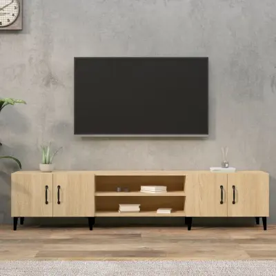 The Living Store TV omarica sonoma hrast 180x31,5x40 cm inženirski les - TV Omarica