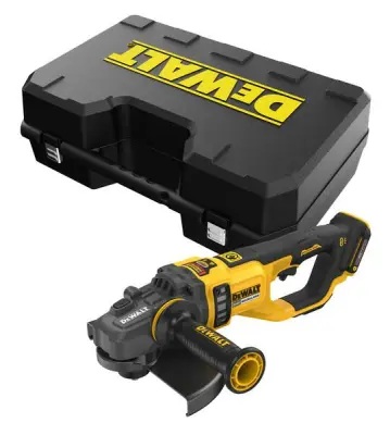 DEWALT KOTNI BRUSILNIK 54V FLEXVOLT 230mm KOVČEK DCG460NK