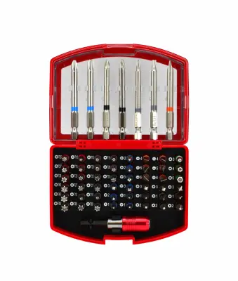 Awtools Set koščkov izvijačev 56el.