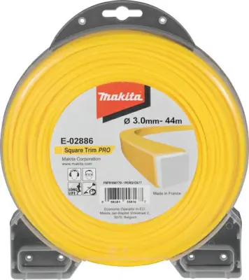 MAKITA NYLON LINE SQUARE "PRO" 3,0mm/44mb