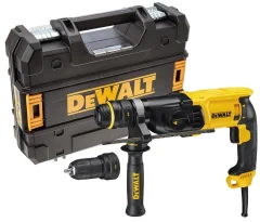VRTALNO KLADIVO DEWALT Z MOŽNOSTJO KOVANJA 800W 2,8J + ROČAJ + KOVČEK