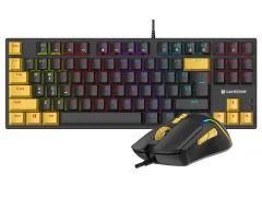 Komplet mehanske miške in tipkovnice Tracer GAMEZONE HORNET87 USB