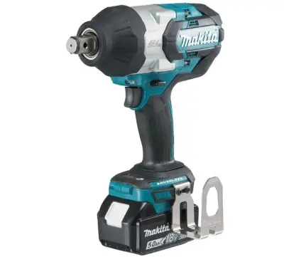 MAKITA UDARNI KLJUČ 18V 3/4" 1050Nm 2x5.0Ah BREZKRTAČNI MAKPAC DTW1001RTJ
