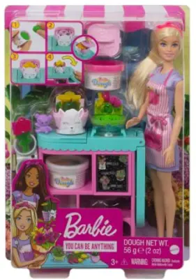 Mattel Barbie - Cvetličarka in komplet (GTN58)