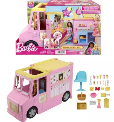 Mattel Barbie - Tovornjak z limonado (HPL71)