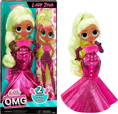 L.O.L. O.M.G. - Lutka Lady Diva (591597EUC)
