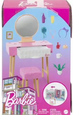 Mattel Barbie - Toaletna mizica (HJV35)