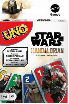 Mattel UNO Star Wars - Igra s kartami Mandalorijan (HJR23)