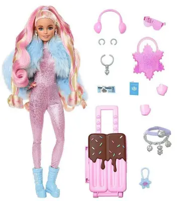 Mattel Barbie - Lutka v snežnem modnem slogu (HPB16)