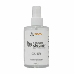 SBOX čistilni set za ekrane in ostale steklene površine 200ml neutral CS-09
