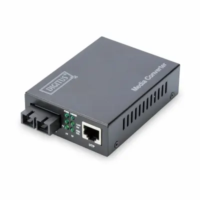 Digitus pretvornik FO-UTP 1000/1000 SC SM DN-82121-1