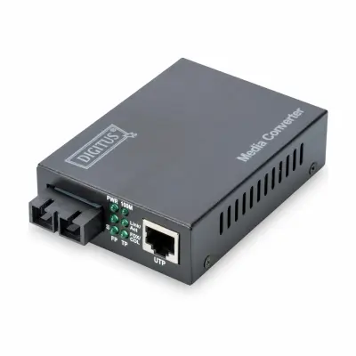 Digitus pretvornik FO-UTP 10/100 SC  SM DN-82021-1