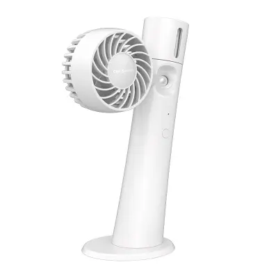 Ročni mini ventilator z vodnim razpršilcem White