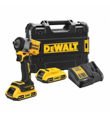 DEWALT UDARNI KLJUČ 18V 406Nm 2x2.0Ah TSTAK RATchet DCF922D2T