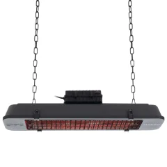 Sunred Viseči grelnik Royal Diamond Dark rožnato zlat 2500 W črn
