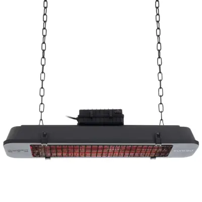 Sunred Viseči grelnik Royal Diamond Dark rožnato zlat 2500 W črn