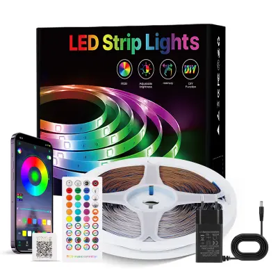16 LED trak z glasbenim krmilnikom in napajalnikom 24 V   A