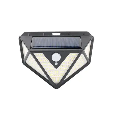 Solarna stenska svetilka, 5-stranska osvetlitev