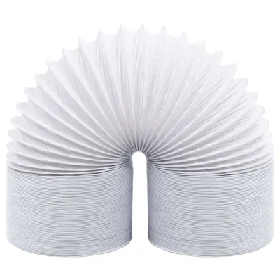 vidaXL Izpušna cev PVC 6 m 12,5 cm