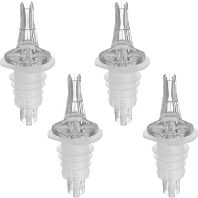 Točilnik za steklenice - prozoren SET 4 kos.