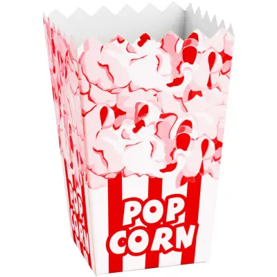 Kartonska škatla za PopCorn 7x14,5x9cm MEDIUM 0,75L 100 kos.