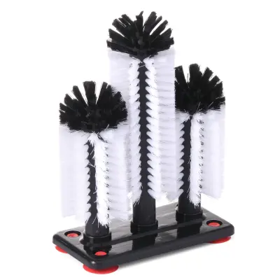 Paličaste krtače za pomivanje kozarcev in tehtnic, višina 18 / 25 cm - Hendi 696040