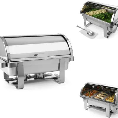 HoReCa grelnik hrane za pasto GN 1/1 Rolltop - Hendi 470206