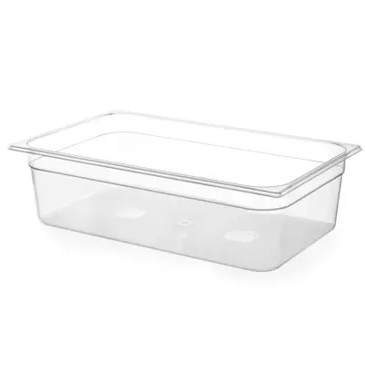 Transparentna GN polikarbonatna posoda GN 1/1 višina 100 mm - Hendi 861226
