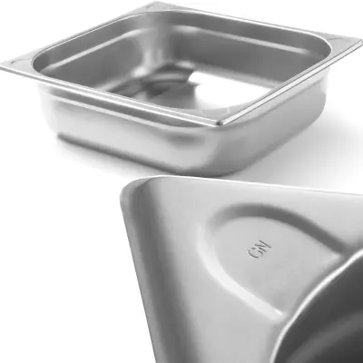 Kitchen Line GN 2/3 jeklena posoda, višina 65 mm - Hendi 806227