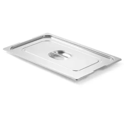Pokrov za posodo GN Profi Line z izrezom za ročaje GN1/1 530x325mm nerjaveče jeklo - Hendi 804209