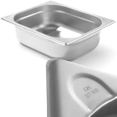 Kitchen Line GN 1/2 jeklena posoda, višina 100 mm - Hendi 806333