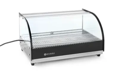 Grelna vitrina za razstavljanje tople hrane 1 x GN1/1 400W - Hendi 273982