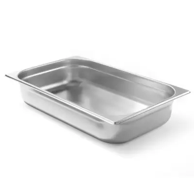 GN posoda 1/1 višina 100 mm, nerjaveče jeklo - Hendi 800133