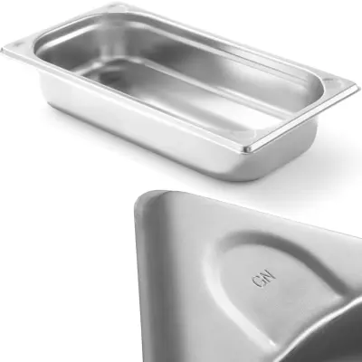Kitchen Line GN 1/3 jeklena posoda, višina 65 mm - Hendi 806425