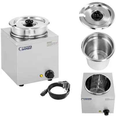 Bain-marie električni grelnik za juhe 150W 230V 3,8L